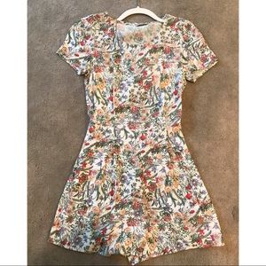 Jack Wills Floral Romper